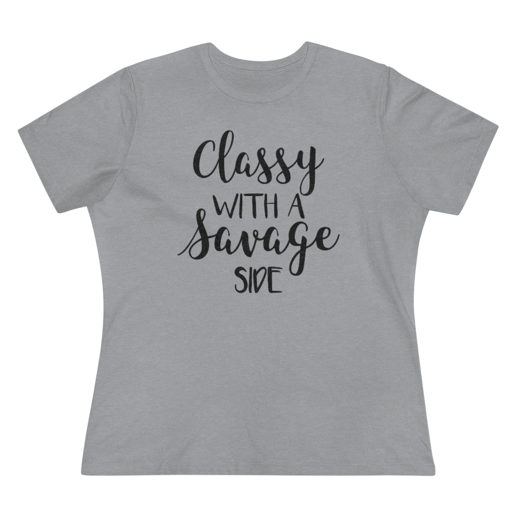 Classy With A Savage Side - T-shirt