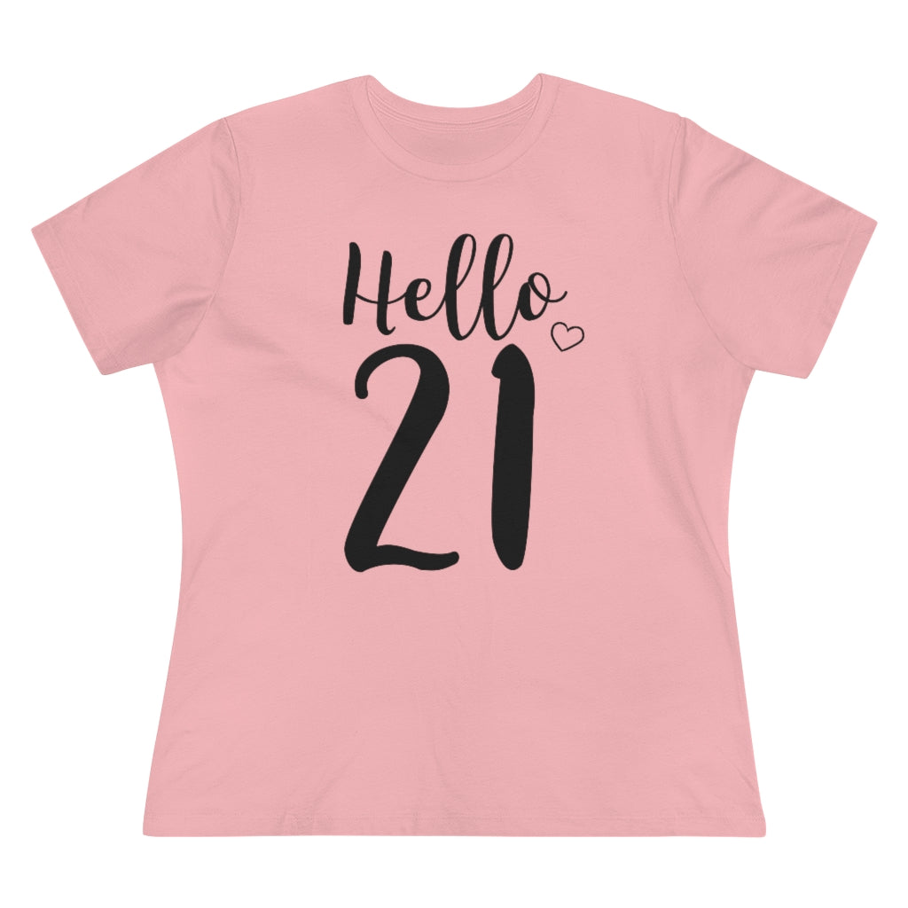 Hello 21 - T-shirt