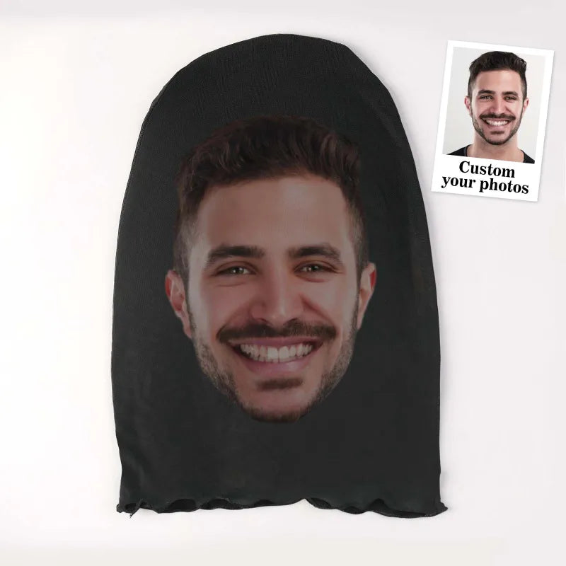 Custom Face Halloween Mask – Personalized Photo 3D Funny Prank & Costume Mask