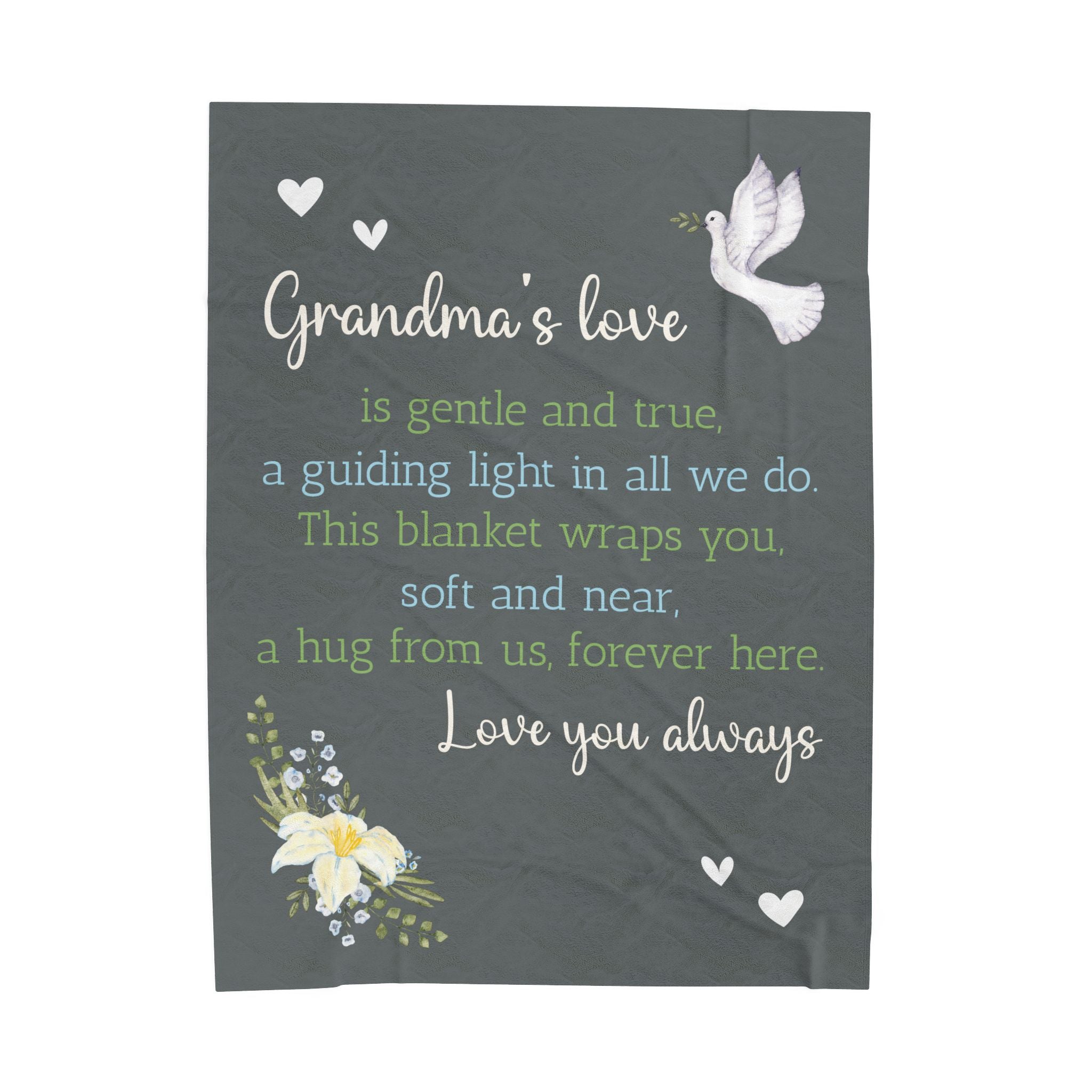 Grandma's Love - Plush Blanket