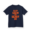Keep Calm and Scary On - Kids T-Shirt