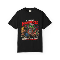 Funny Gas Price Shirt – Monsters at the Pump Heavyweight Tee