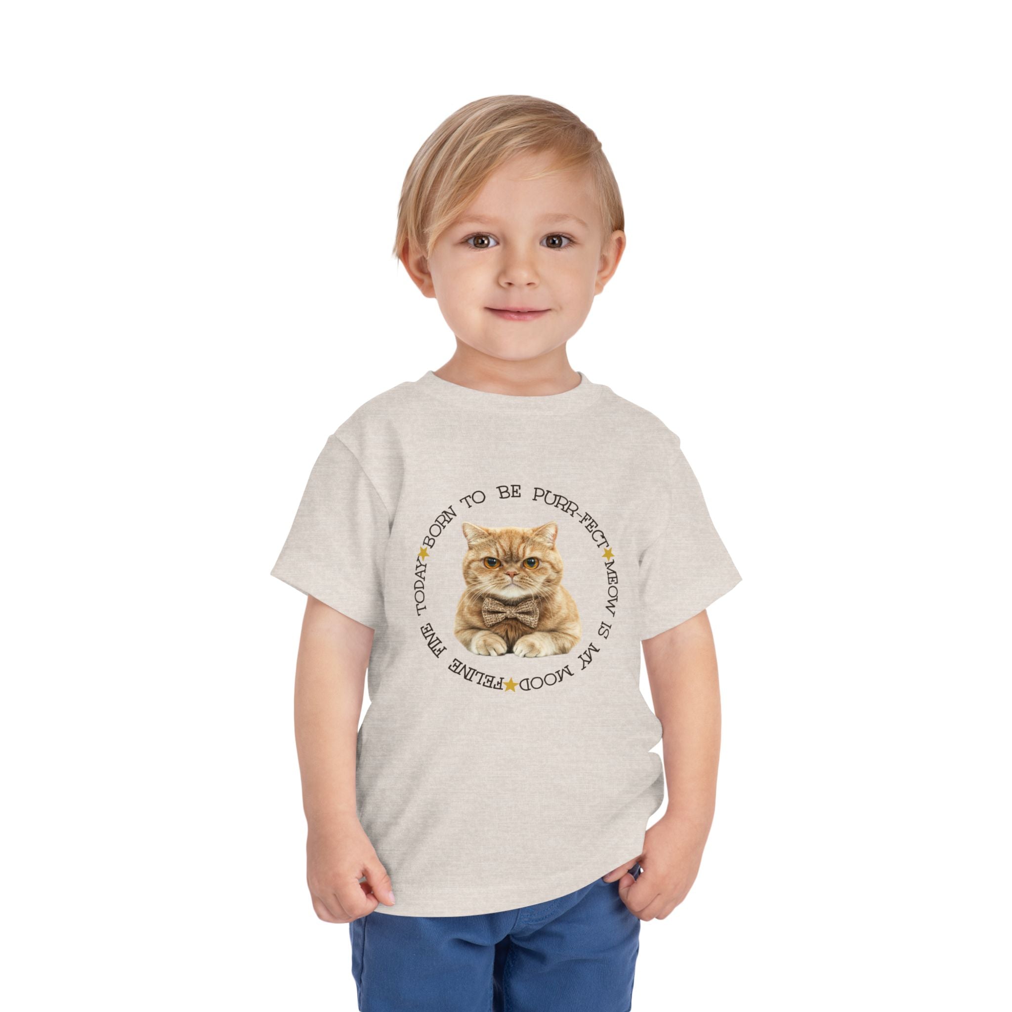 Born to Be Purr-fect - Toddler T-Shirt