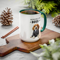 Working Like a Boss Dog - Mug