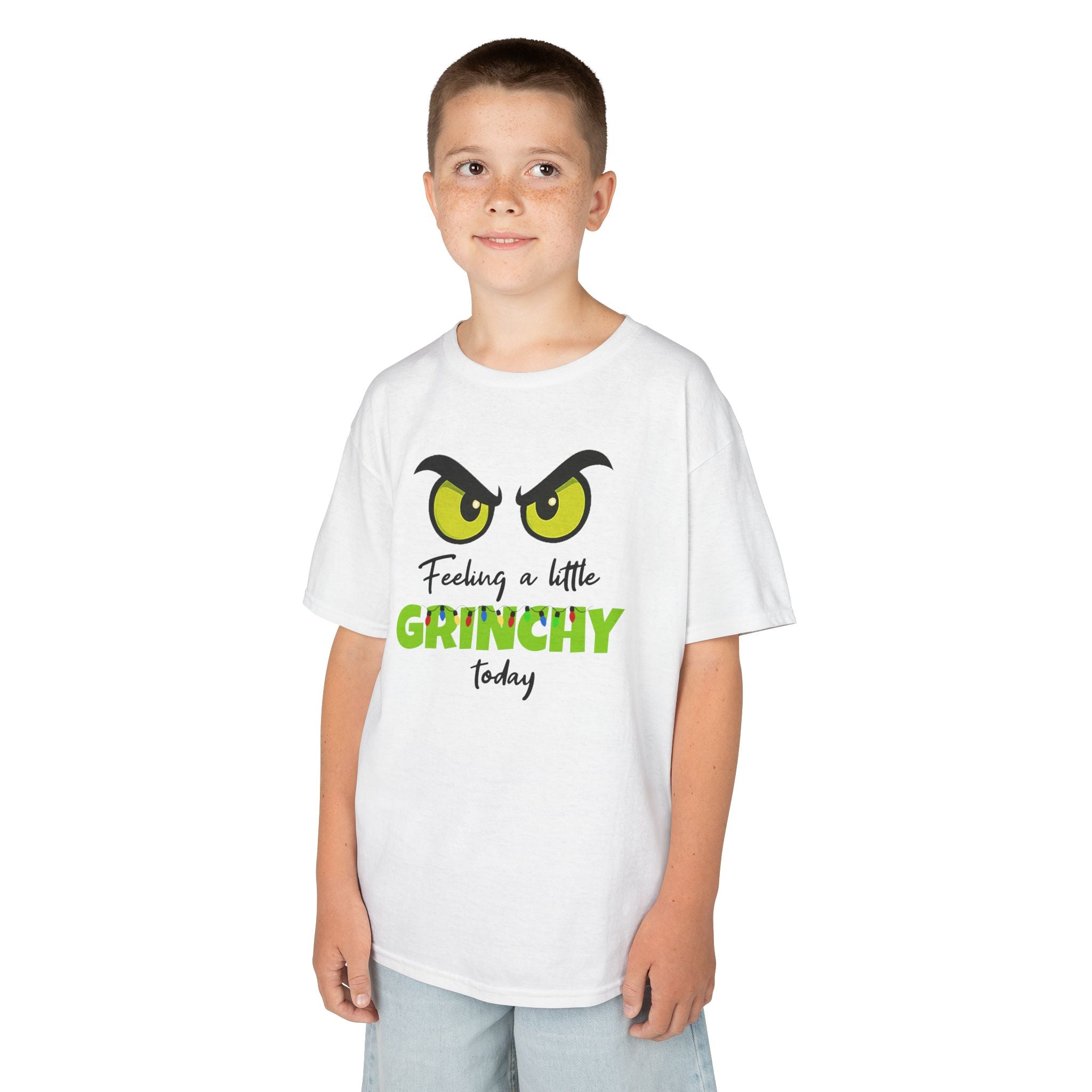 Feeling a Little Grinchy Today - Kids T-Shirt