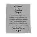 Grandparents Love - Plush Blanket