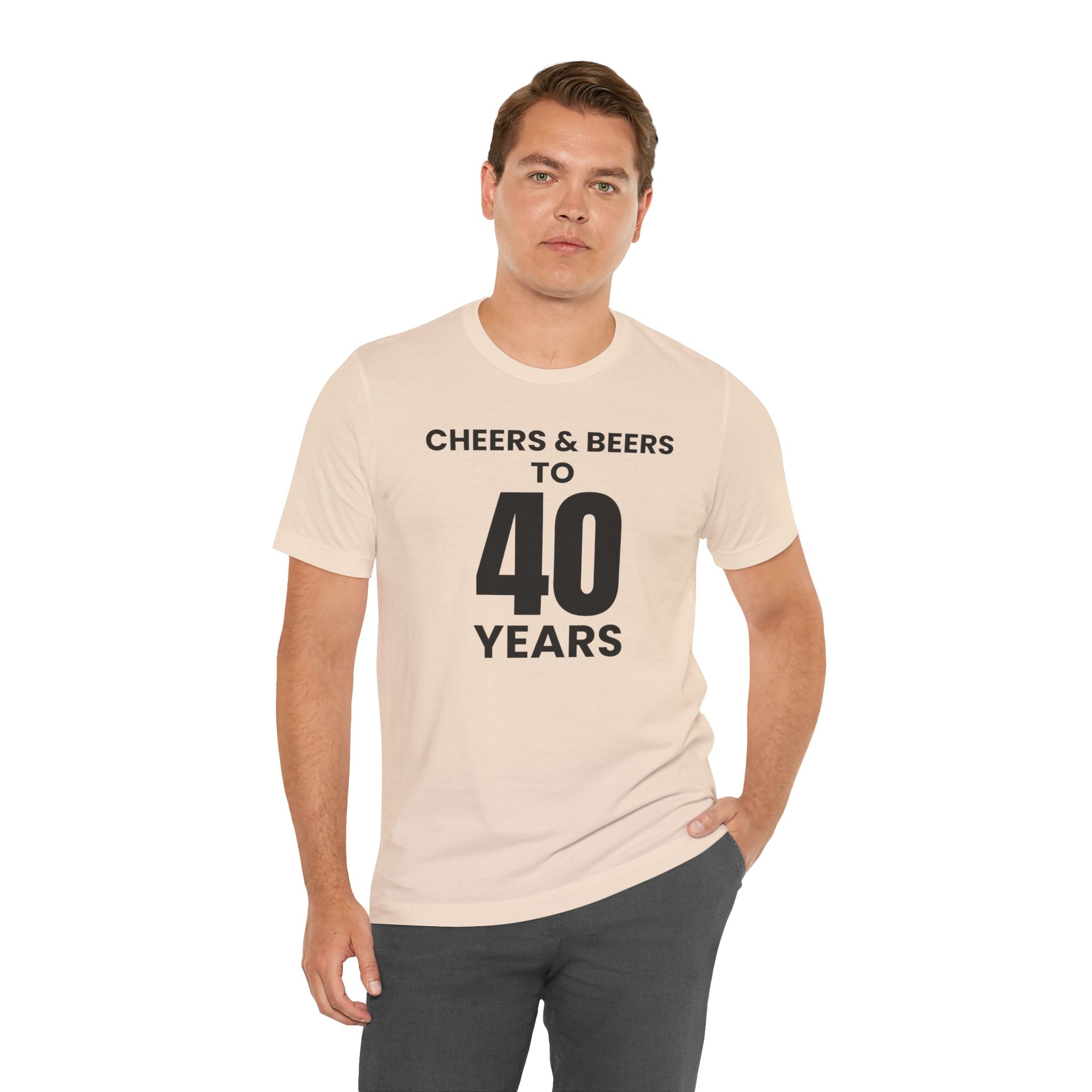 Cheers & Beers to 40 Years - T-Shirt