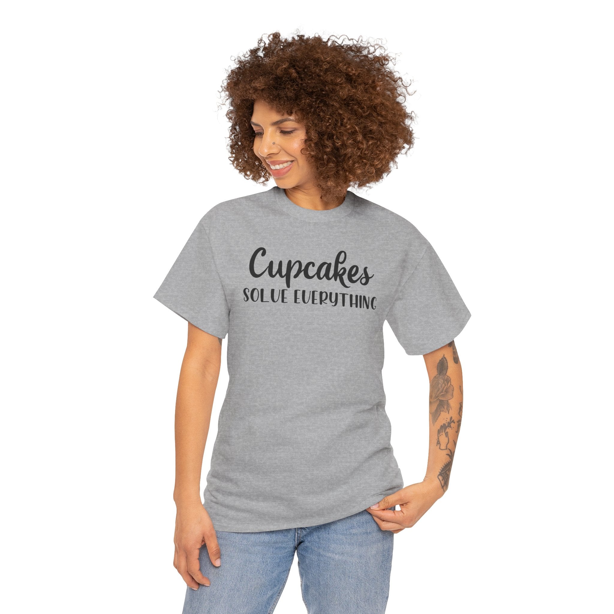 Cupcakes Solve Everything -T-Shirt