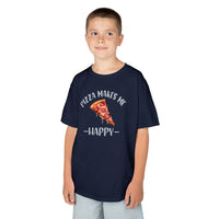 Pizza Makes Me Happy - Kids T-Shirt