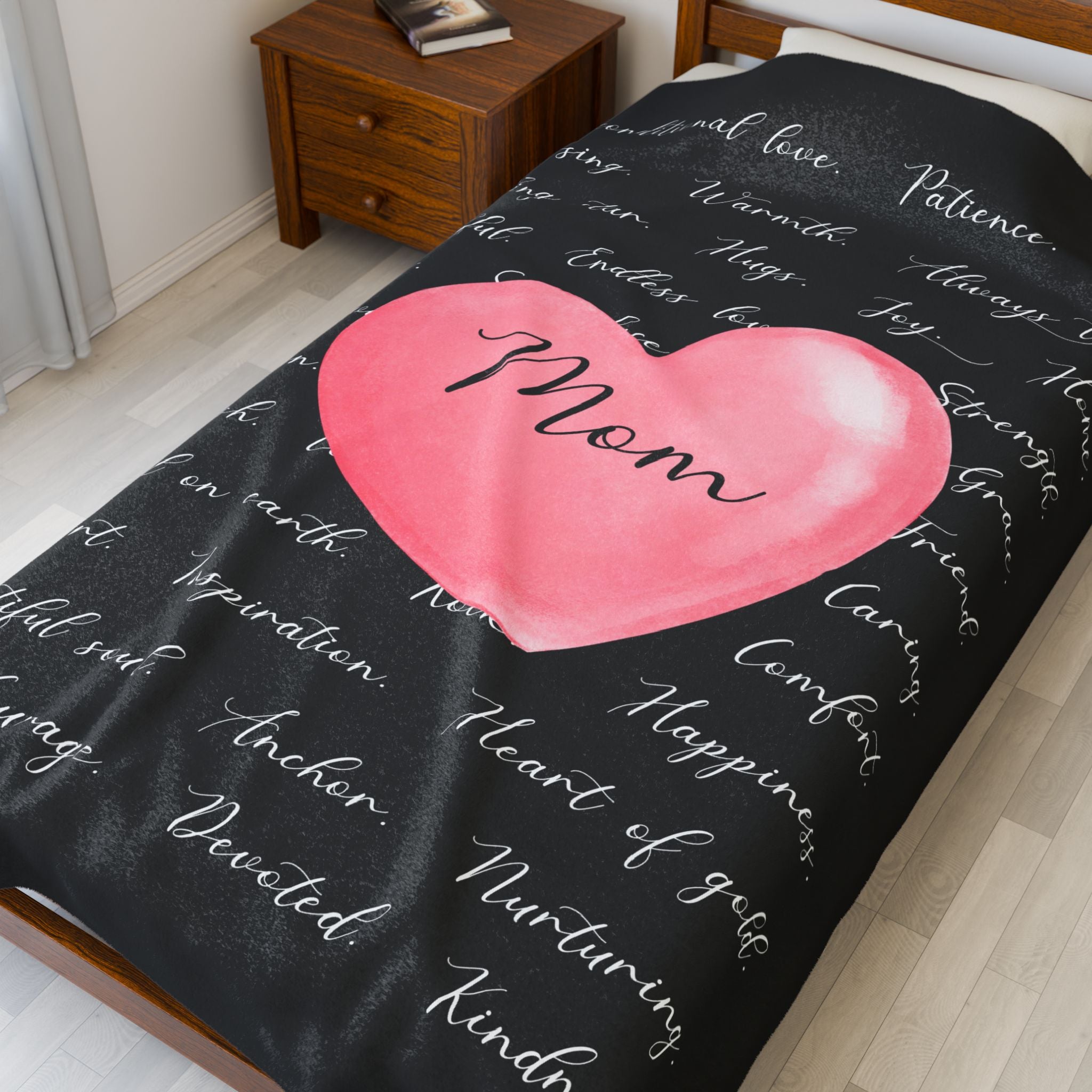 Heartfelt Mom - Plush Blanket