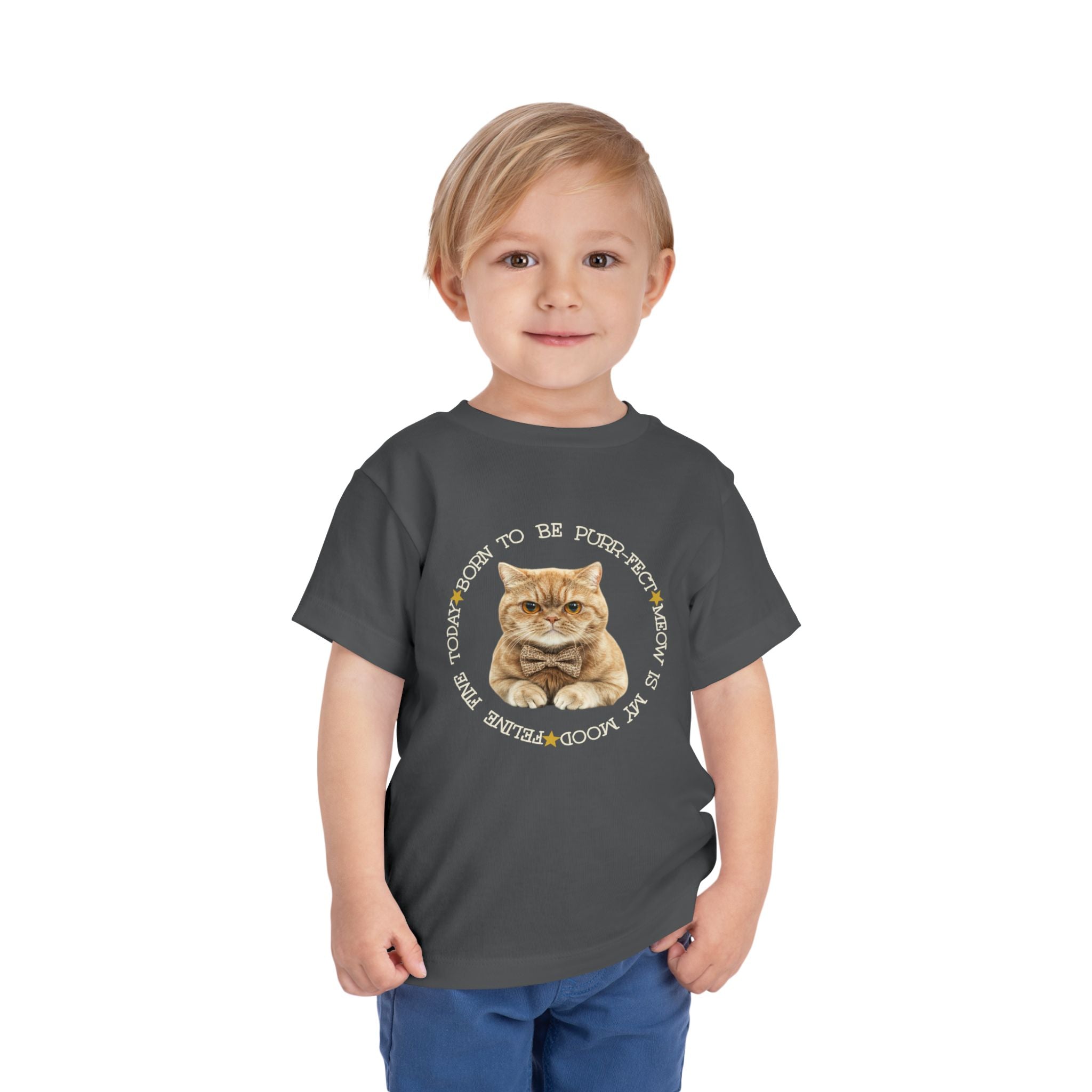 Born to Be Purr-fect - Toddler T-Shirt