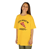 Pizza Makes Me Happy - Kids T-Shirt