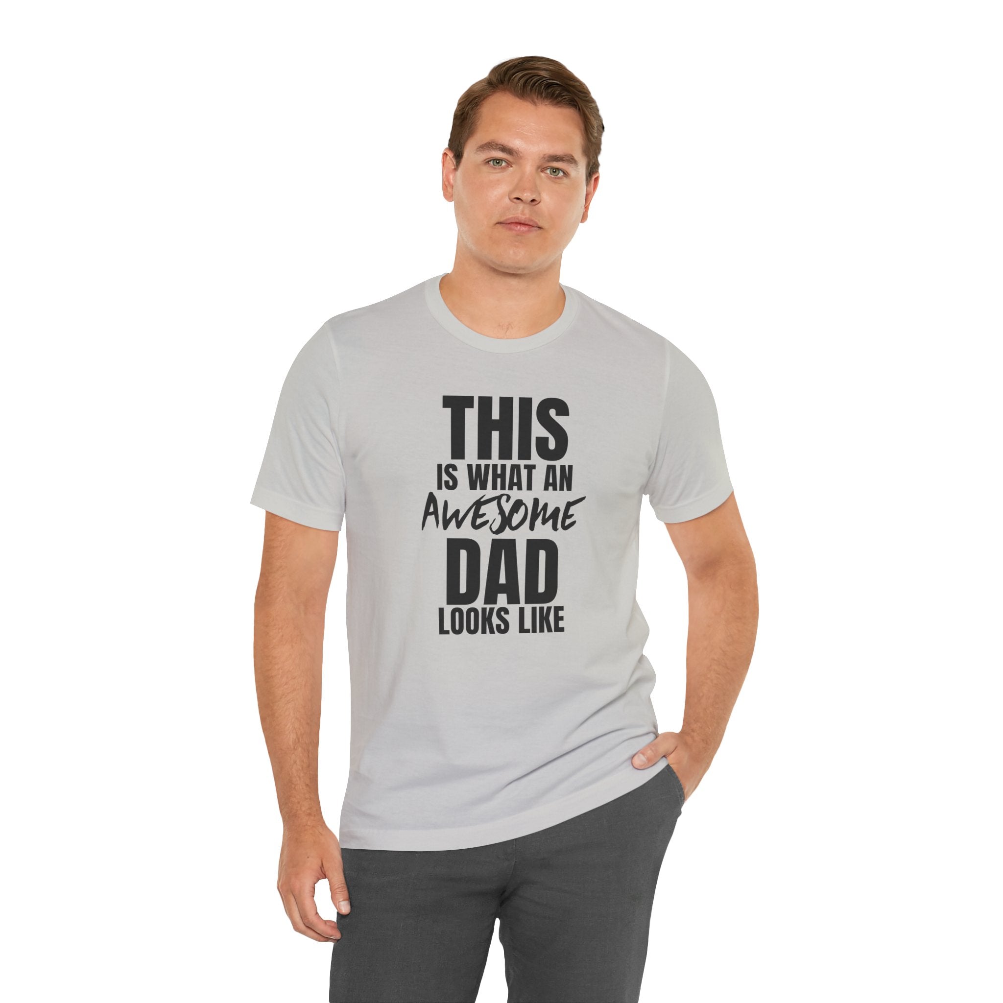 This Is What an Awesome Dad Looks Like - T-Shirt