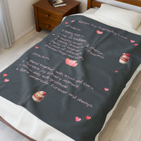 Recipe for Everlasting Love - Plush Blanket