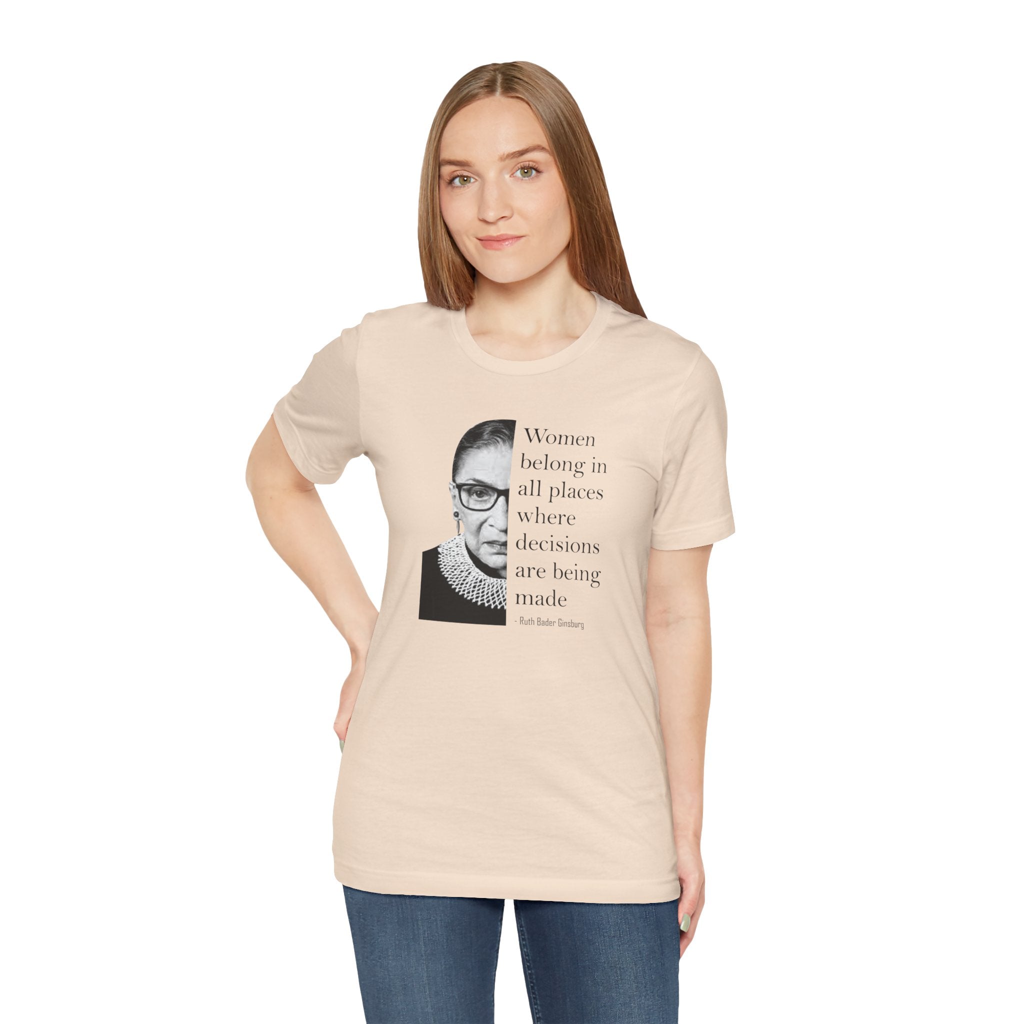 Women Belong in All Places - T-Shirt