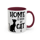 Home Is Where My Cat Is - Mug