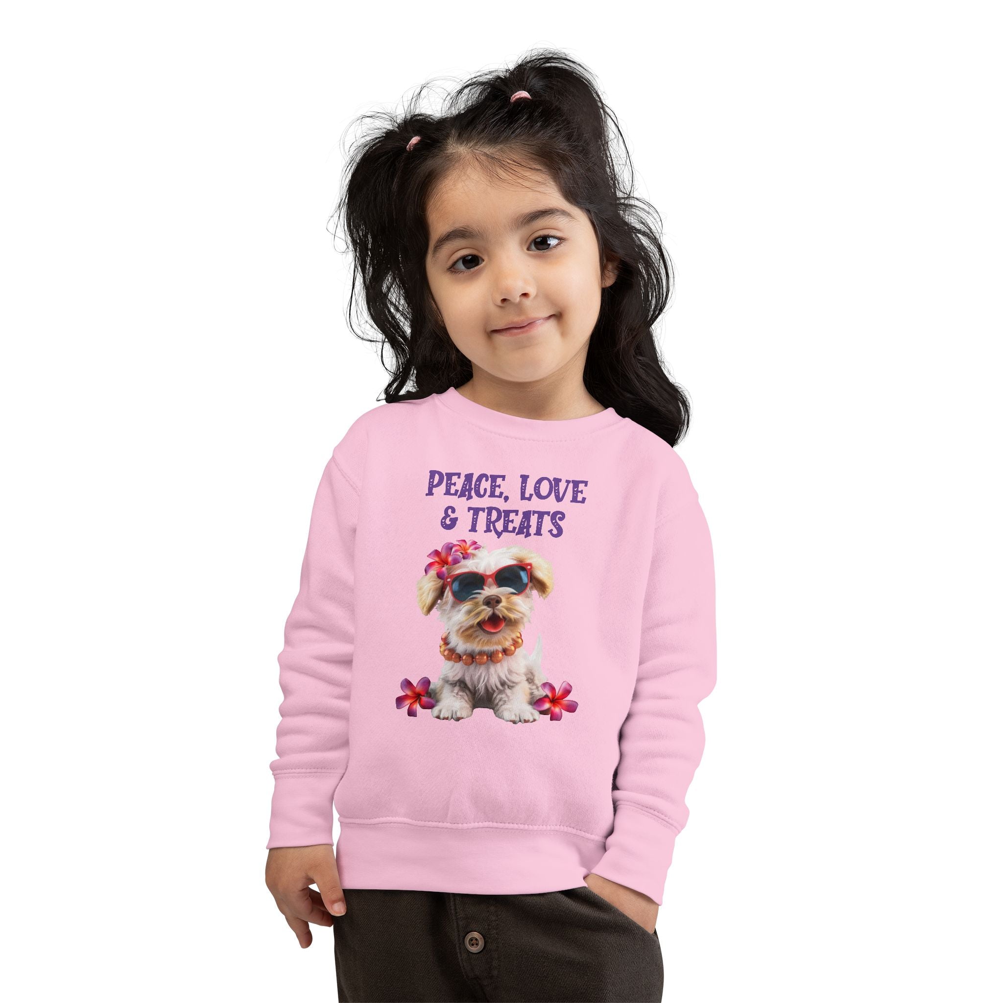 Peace, Love & Treats - Toddler Sweatshirt