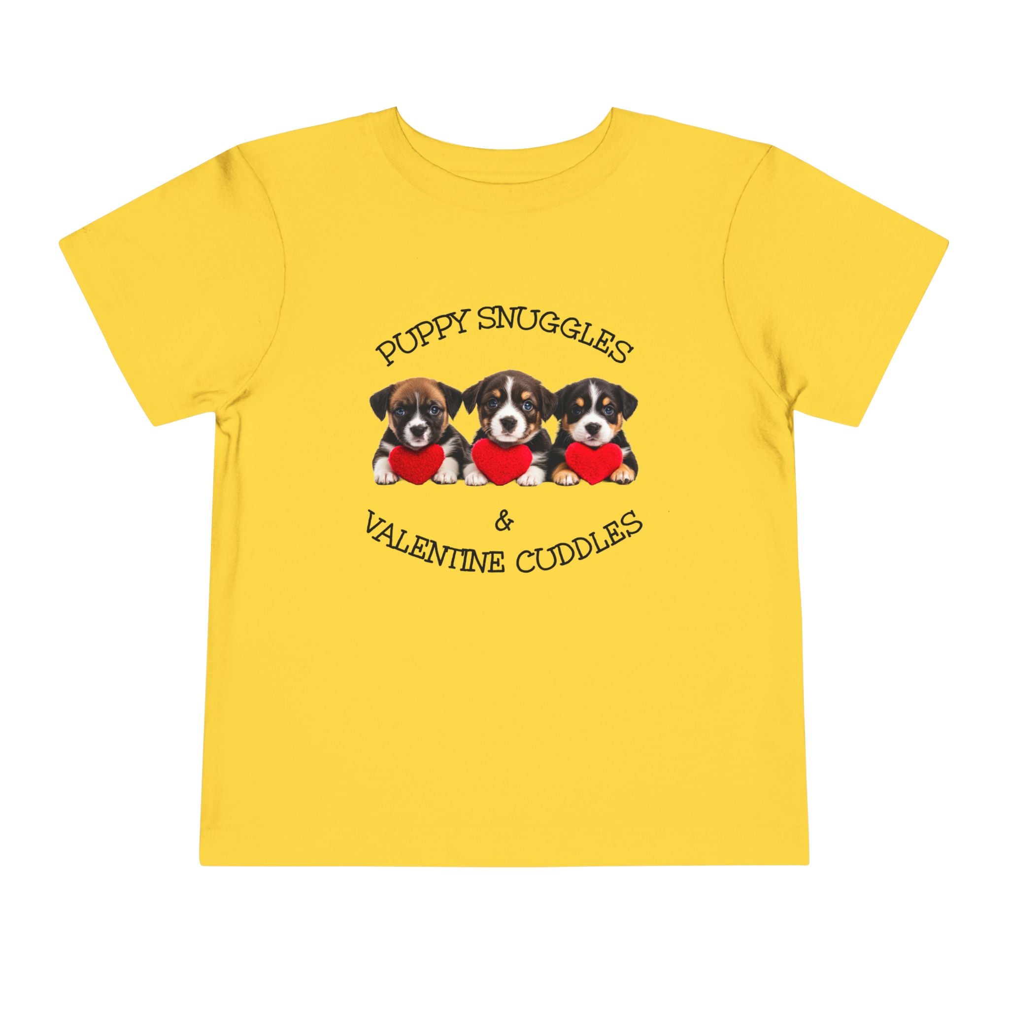 Puppy Snuggles & Valentine Cuddles - Toddler T-Shirt