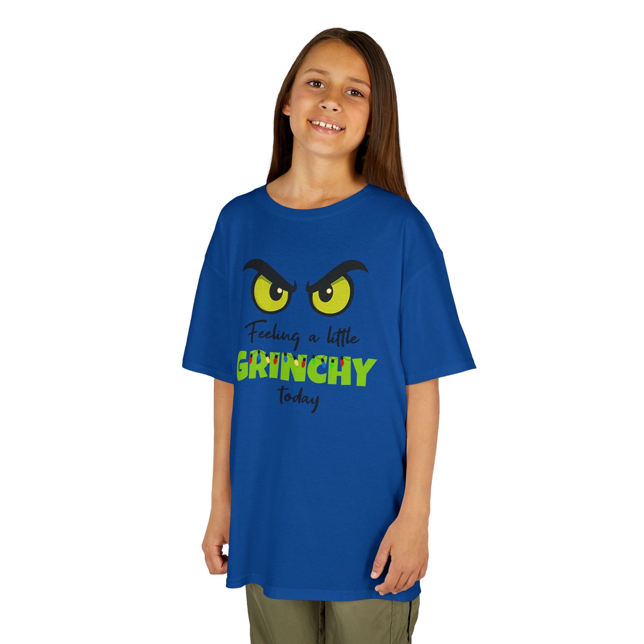 Feeling a Little Grinchy Today - Kids T-Shirt
