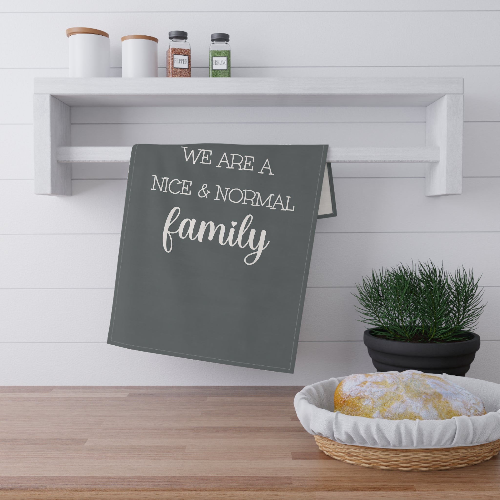 Nice & Normal Family - Tea Towel