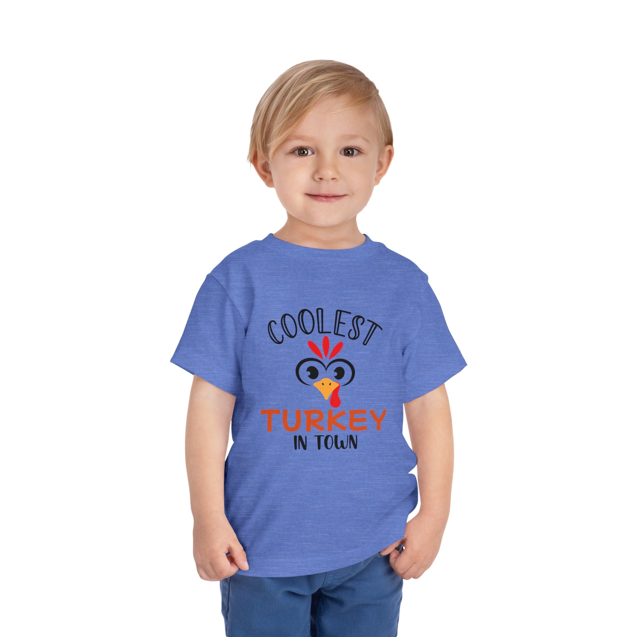 Coolest Turkey in Town - Toddler T-Shirt
