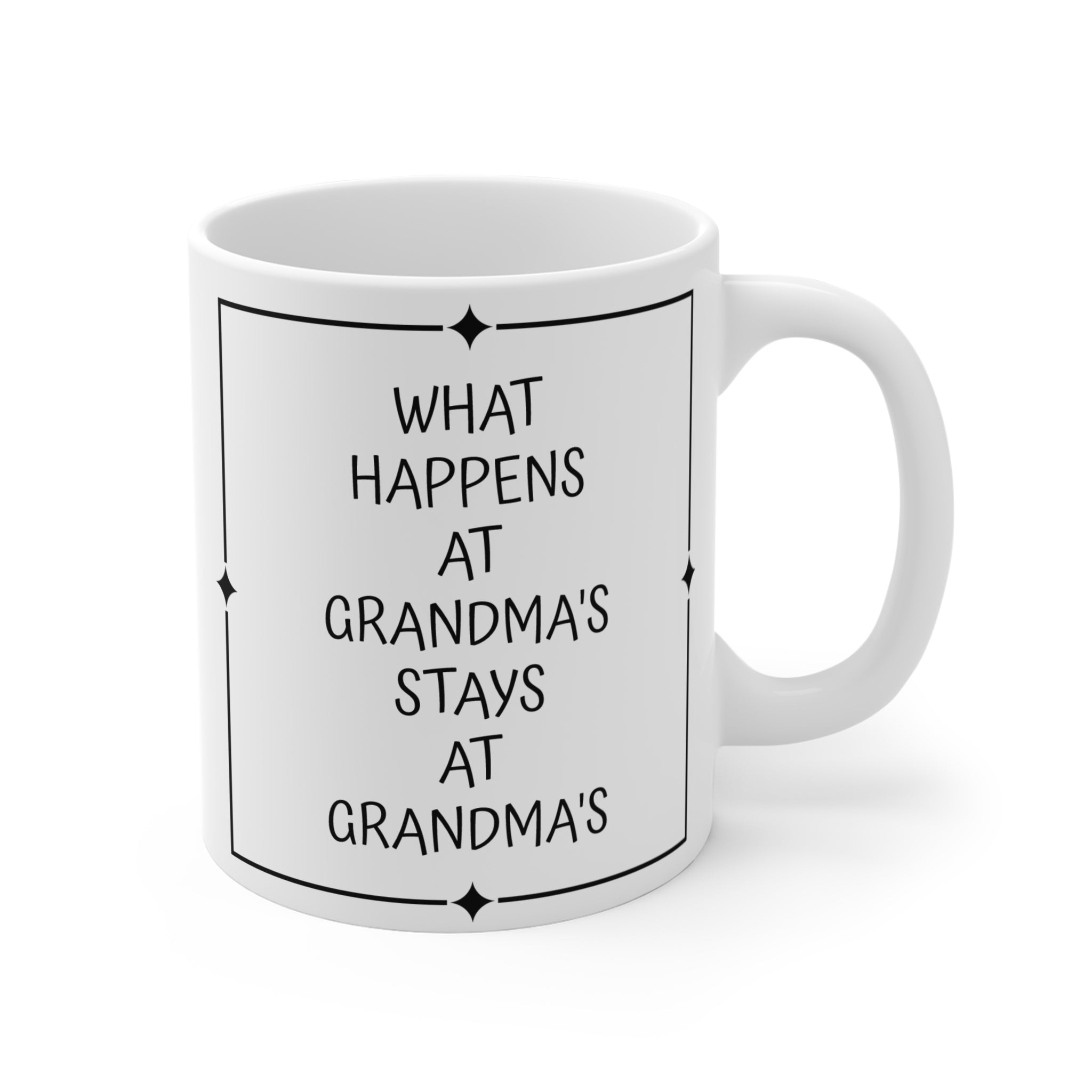 What Happens at Grandma's - Mug