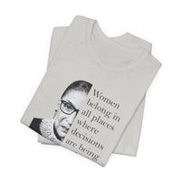Women Belong in All Places - T-Shirt