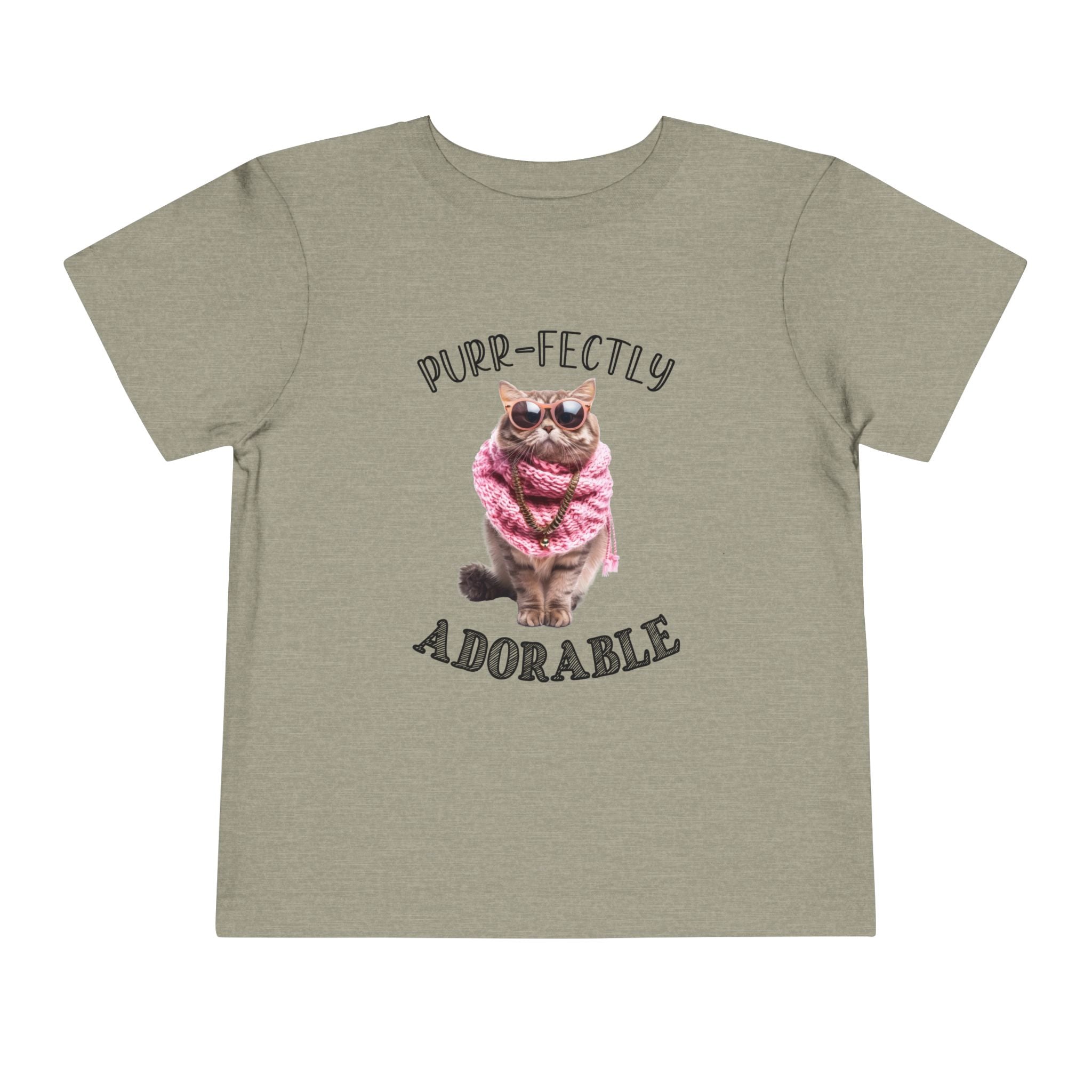 Purr-fectly Adorable - Toddler T-Shirt
