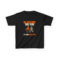 AI Took Dad’s Job – Youth Halloween Shirt (Locs)