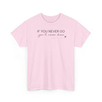 If You Never Go, You'll Never Know - T-Shirt