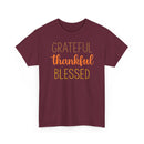 Grateful Thankful Blessed - T-Shirt