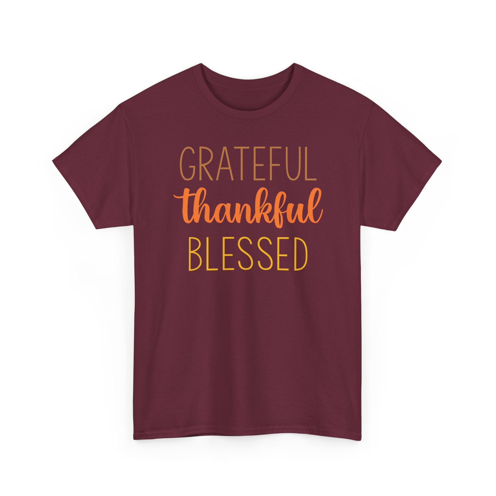 Grateful Thankful Blessed - T-Shirt