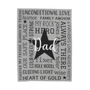 Dad - Plush Blanket