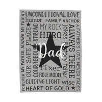 Dad - Plush Blanket