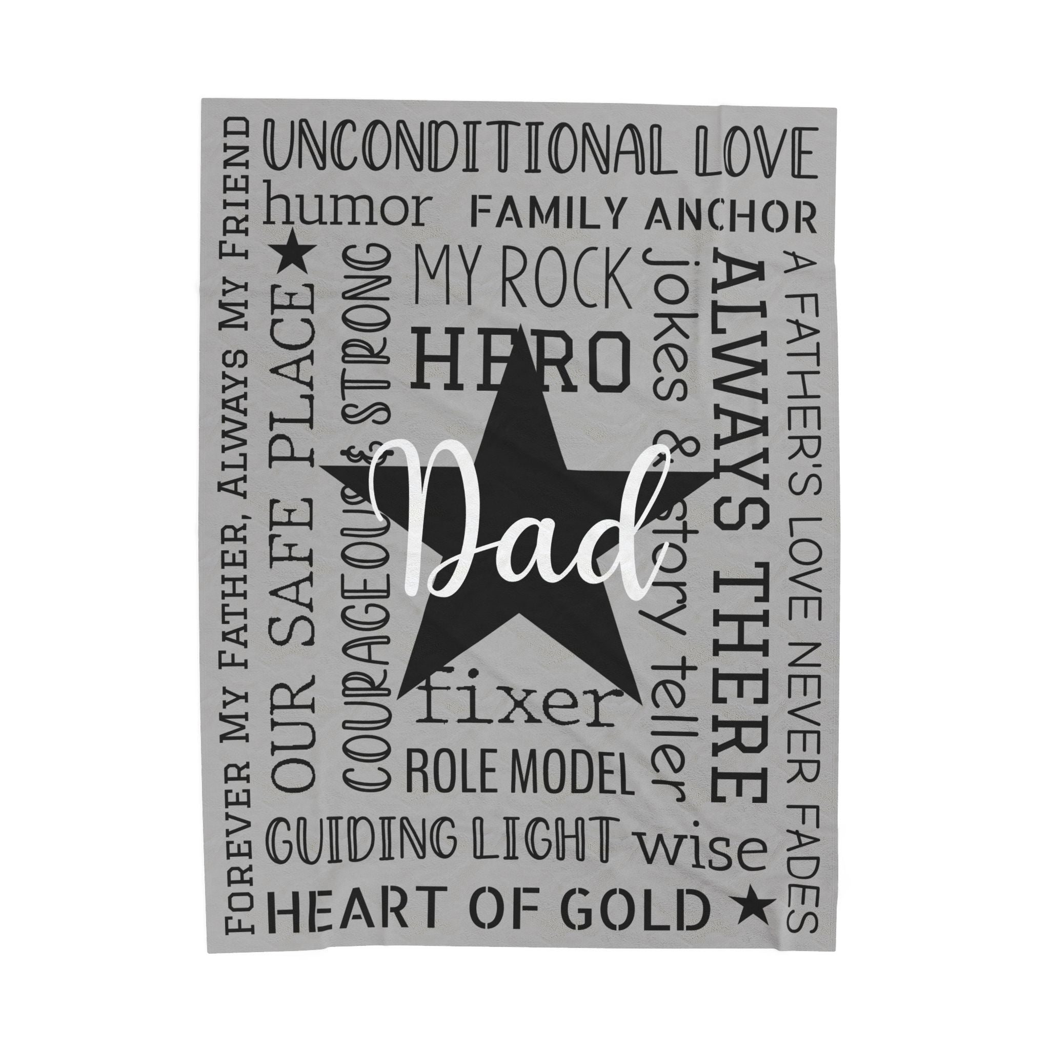 Dad - Plush Blanket