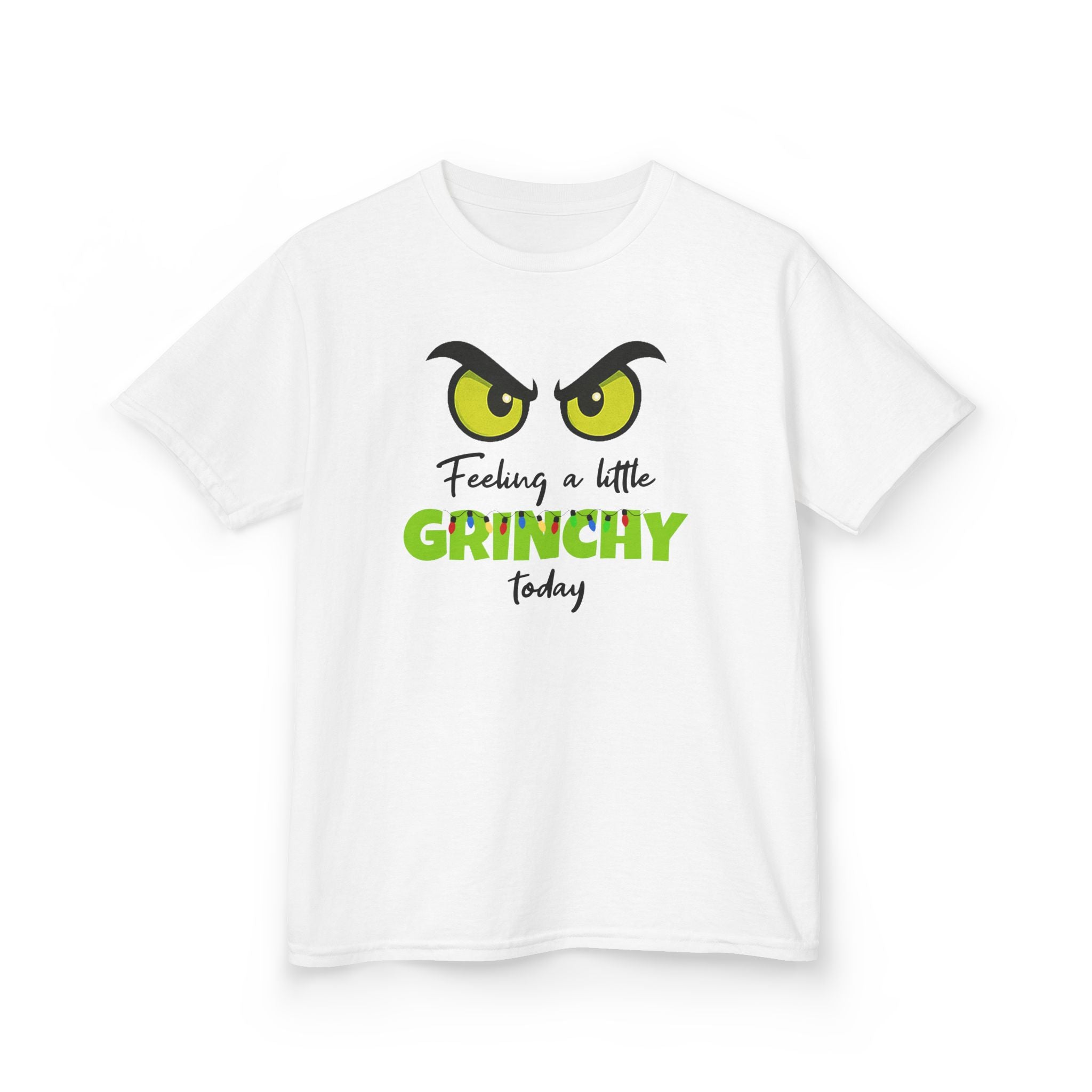 Feeling a Little Grinchy Today - Kids T-Shirt