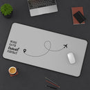 Work Save Travel Repeat - Desk Mat