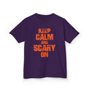 Keep Calm and Scary On - Kids T-Shirt