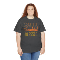 Grateful Thankful Blessed - T-Shirt