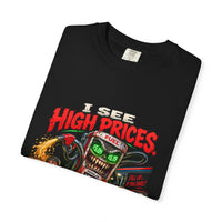 Funny Gas Price Shirt – Monsters at the Pump Heavyweight Tee