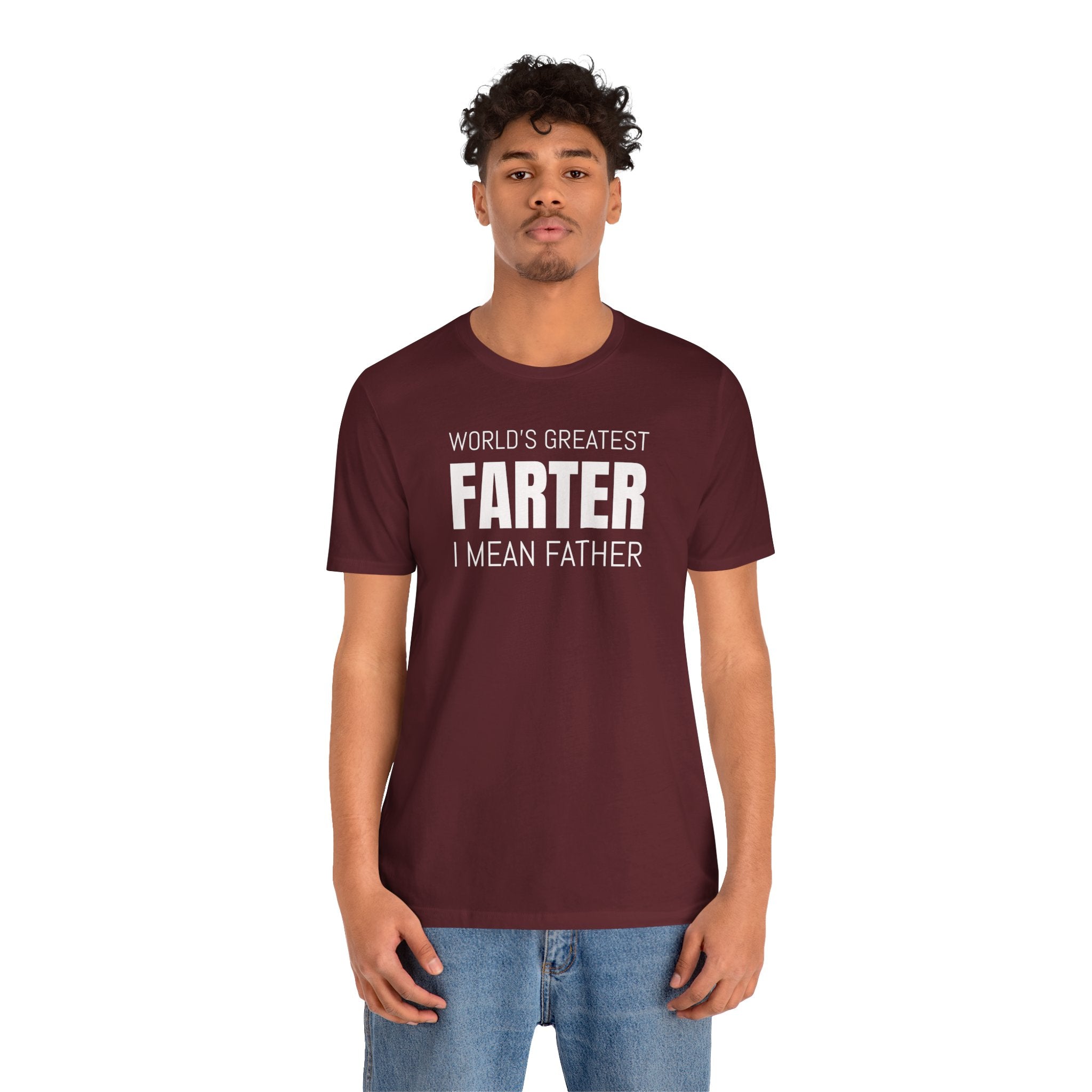 World's Greatest Farter, I Mean Father - T-Shirt