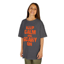 Keep Calm and Scary On - Kids T-Shirt
