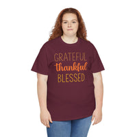 Grateful Thankful Blessed - T-Shirt