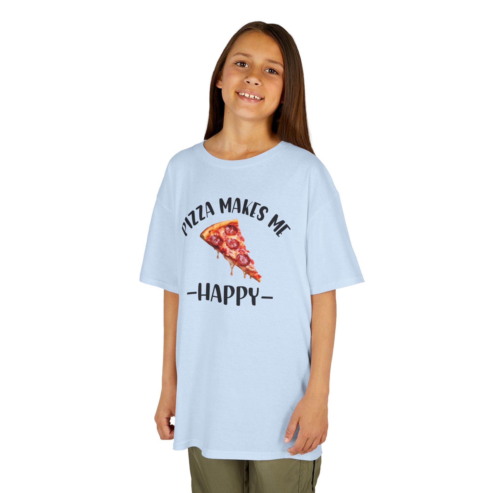 Pizza Makes Me Happy - Kids T-Shirt