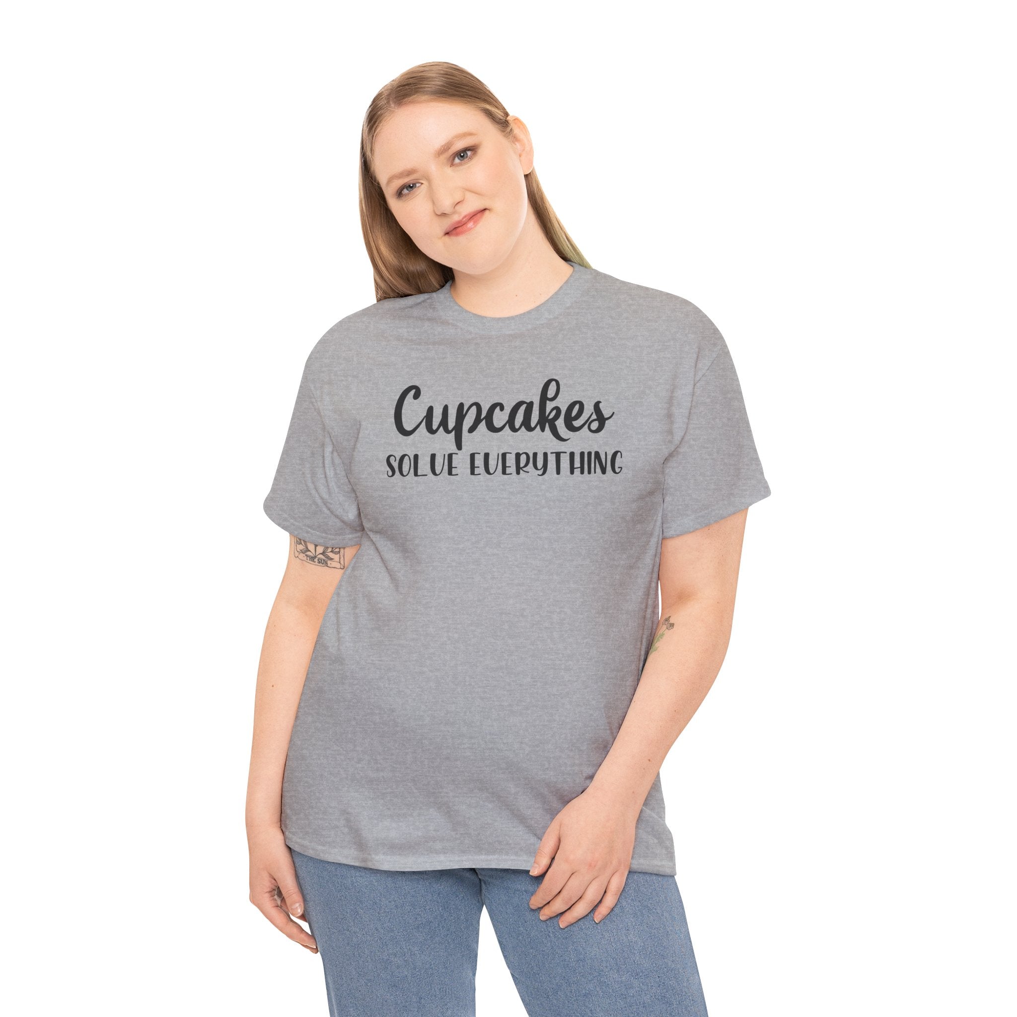 Cupcakes Solve Everything -T-Shirt