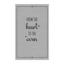 Heart to Oven - Tea Towel