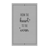 Heart to Oven - Tea Towel