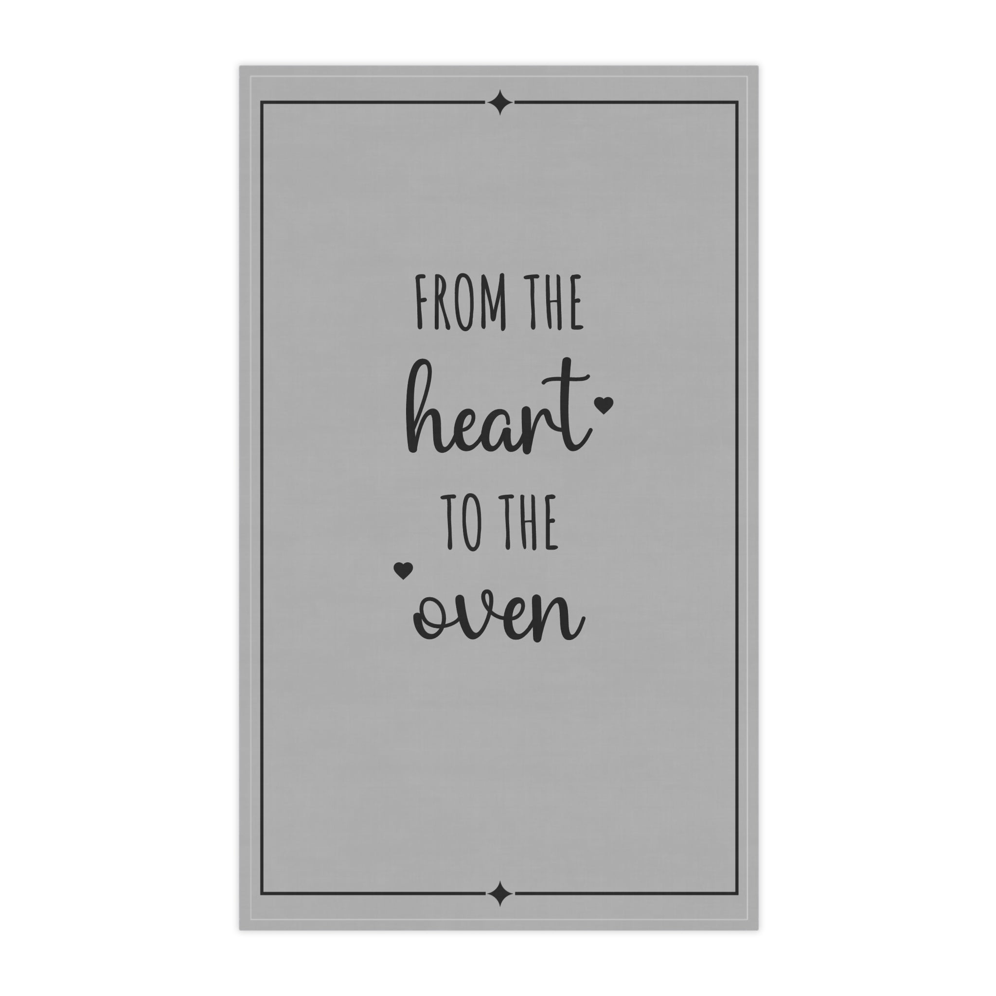 Heart to Oven - Tea Towel