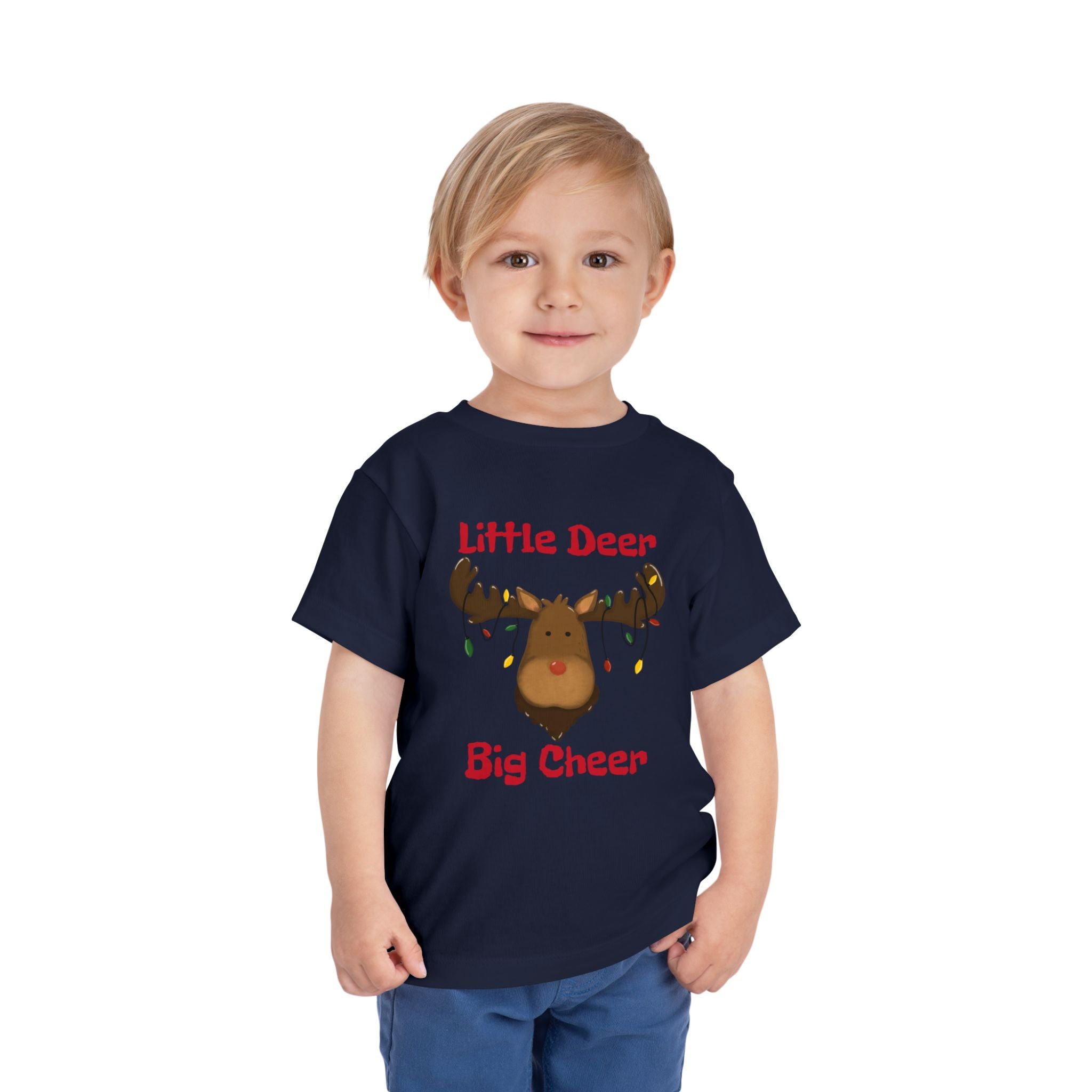 Little Deer Big Cheer - Toddler T-Shirt