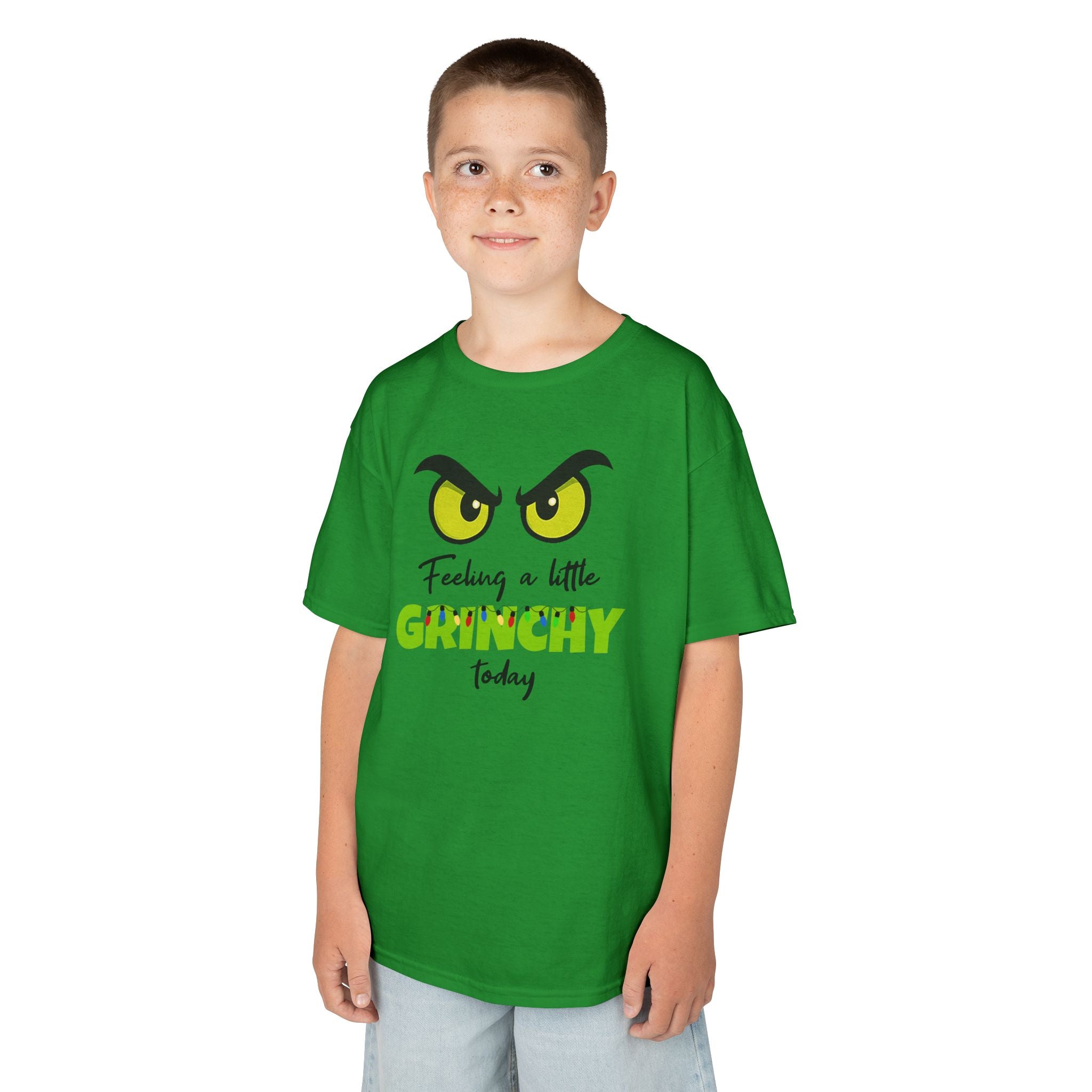 Feeling a Little Grinchy Today - Kids T-Shirt
